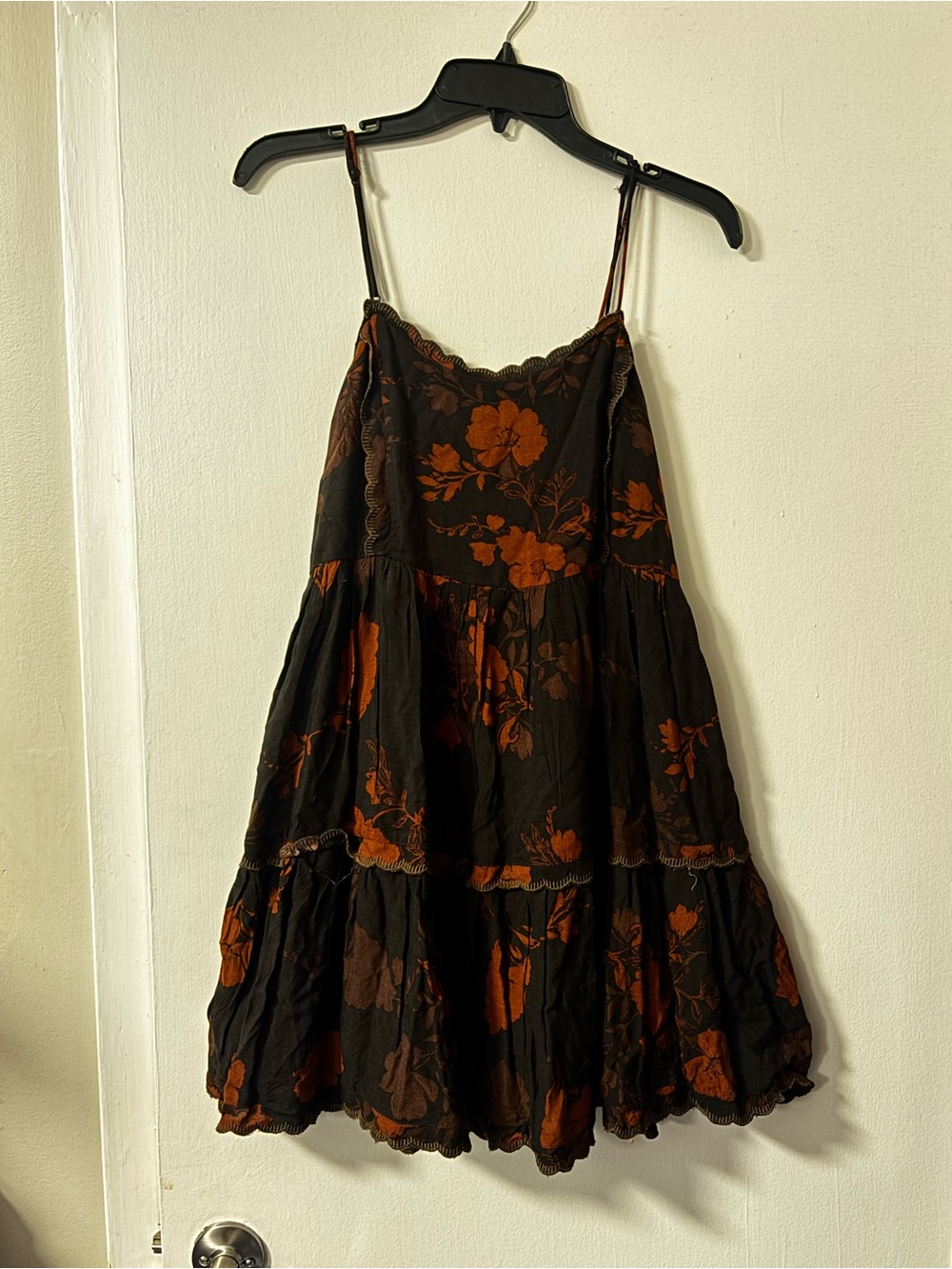 Autumn Floral Urban Outfitter Babydoll Dress